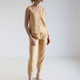 Linen top Carrie
