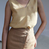 Linen top Carrie