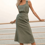 Linen trumpet skirt Sandy