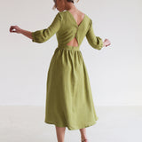 Linen wedding dress Madeleine