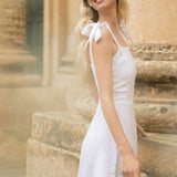 Linen wedding dress Perla