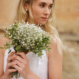 Linen wedding dress Perla
