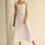Linen wedding dress Perla
