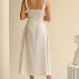 Linen wedding dress Perla