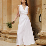 Linen wedding dress Riviera