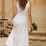 Linen wedding dress Riviera