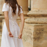 Linen wedding dress Sicily