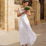 Linen wedding dress Wendy