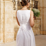Linen wedding dress Wendy