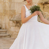 Linen wedding dress Wendy