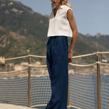 Linen wide leg pants Oakland