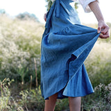 Linen wrap skirt Sabrina