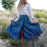 Linen wrap skirt Sabrina