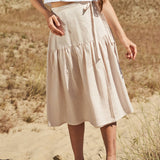 Linen wrap skirt Sabrina