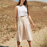 Linen wrap skirt Sabrina