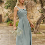 Long strap dress Jill