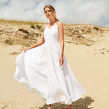 Maxi linen circle dress Odessa