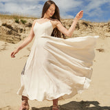 Maxi linen circle dress Odessa