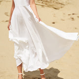 Maxi linen circle dress Odessa