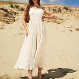 Maxi linen circle dress Odessa
