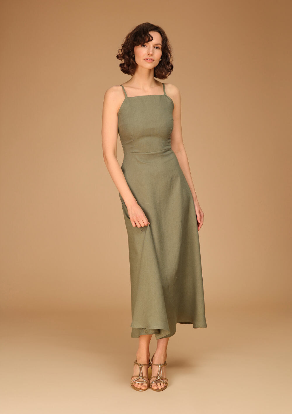 Maxi linen dress Cassidy