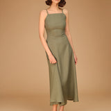 Maxi linen dress Cassidy