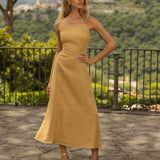Maxi linen dress Cassidy