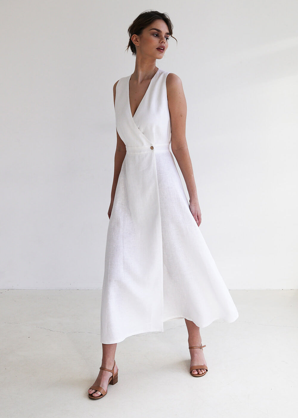 Maxi linen dress Riviera