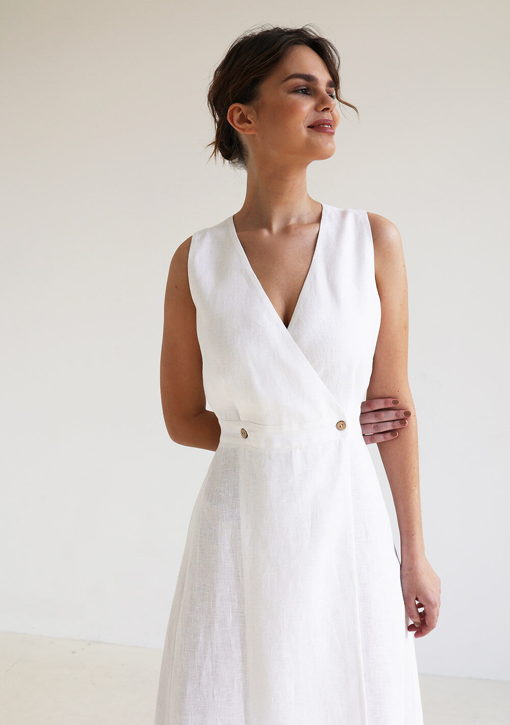 Maxi linen dress Riviera
