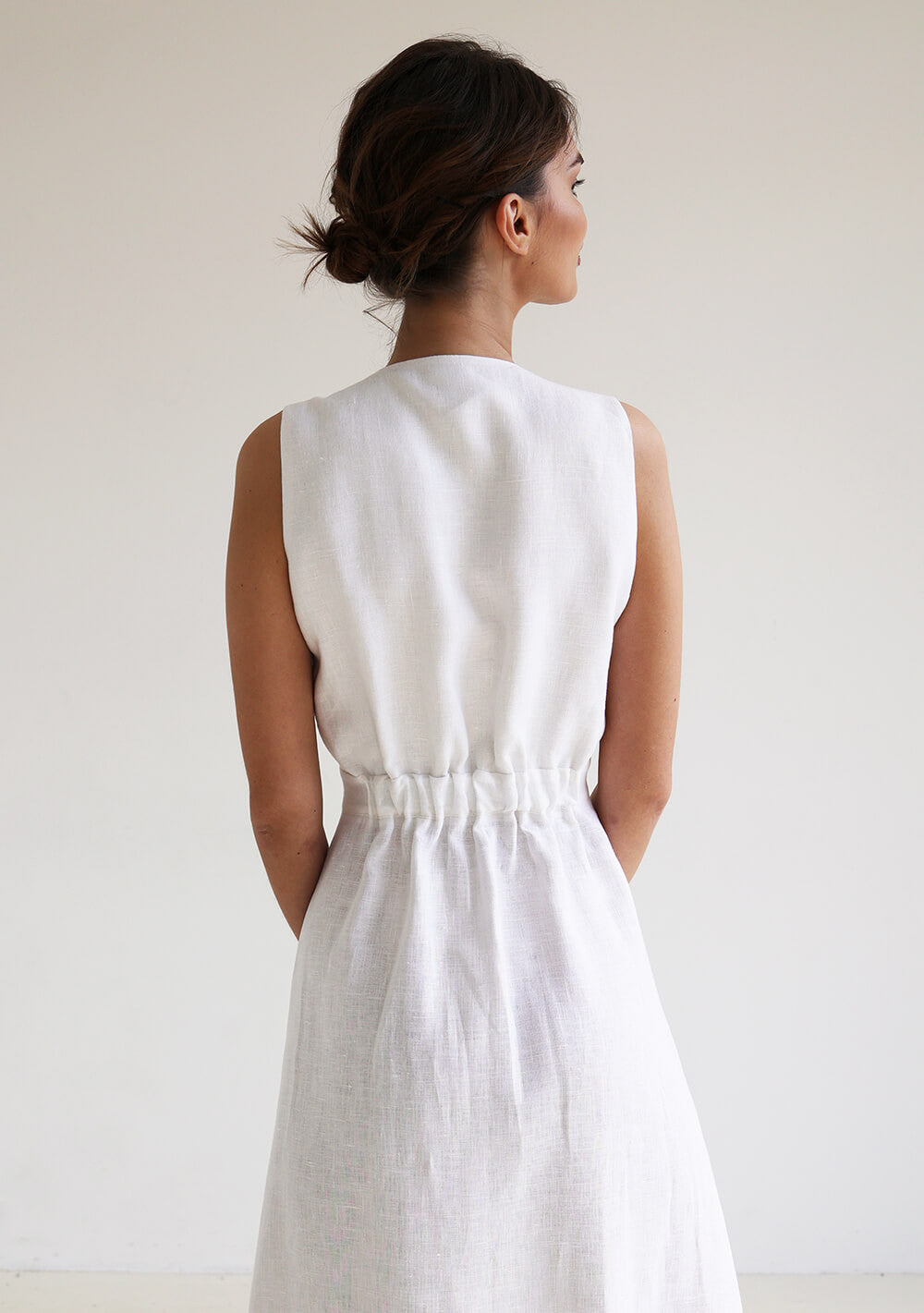 Maxi linen dress Riviera