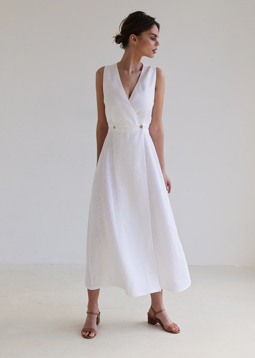 Maxi linen dress Riviera