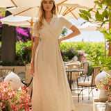 Maxi linen dress Shally