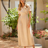 Maxi linen dress Shally