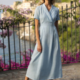 Maxi linen dress Shally