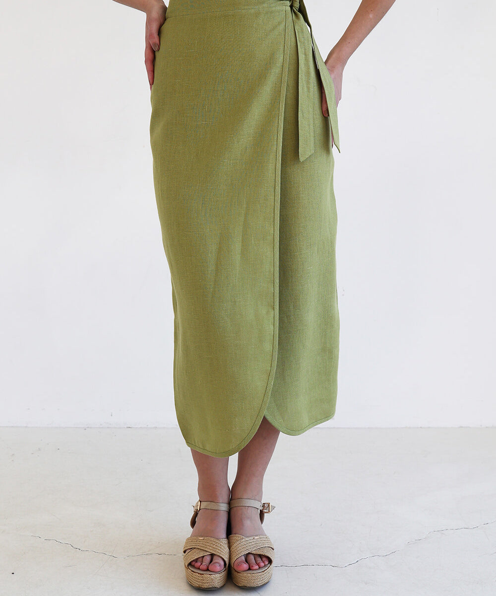 Maxi linen skirt Fiona
