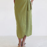 Maxi linen skirt Fiona