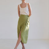 Maxi linen skirt Fiona