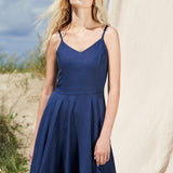 Midi linen circle dress Odessa