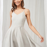 Midi linen circle dress Odessa