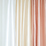 Minimalist linen curtain panel – photo 4