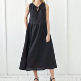 Oversize linen dress Aylin