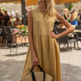 Oversize linen dress Aylin
