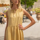 Oversize linen dress Aylin