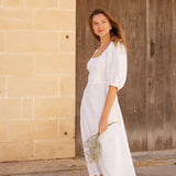 Puff sleeve wedding dress Aurora