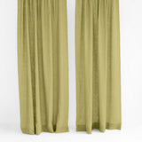 Sheer linen curtain panel – photo 3