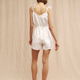Short linen jumpsuit Keira