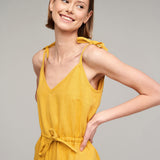 Short linen jumpsuit Keira