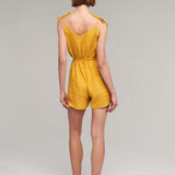 Short linen jumpsuit Keira