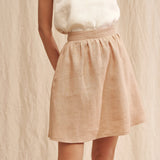 Short linen skirt Shay