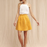 Short linen skirt Shay